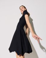 Short Sleeve Knit Dress - Image 3