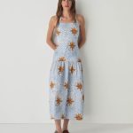 Caeli Blue Midi Dress