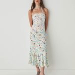 Polly Print Midi Dress